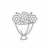 Bouquet of hydrangeas